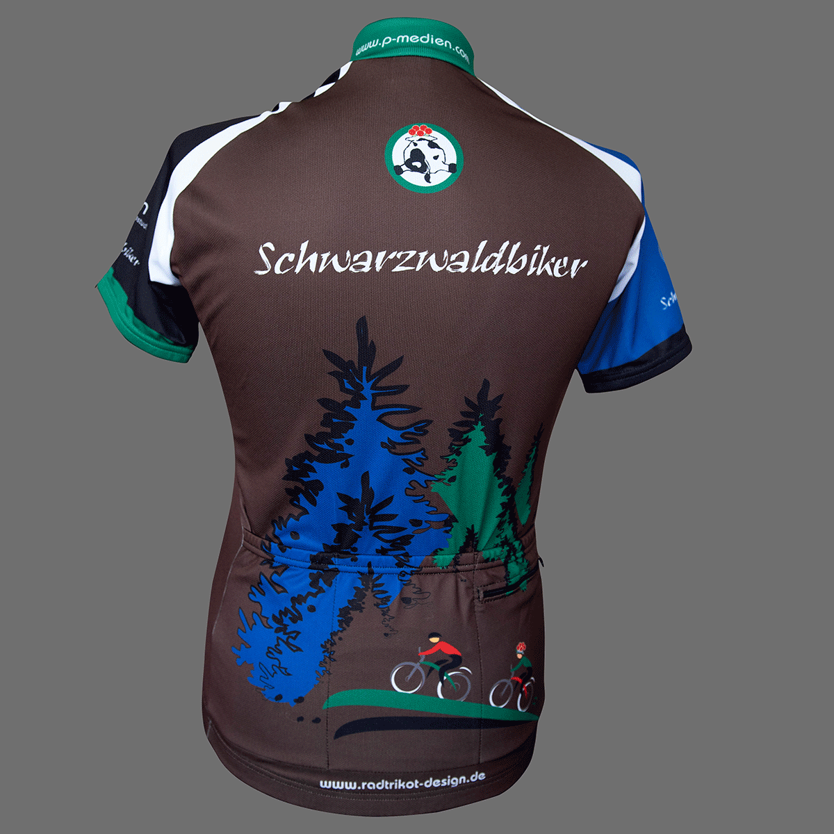 Schwarzwaldbiker-Trikot - Hinten