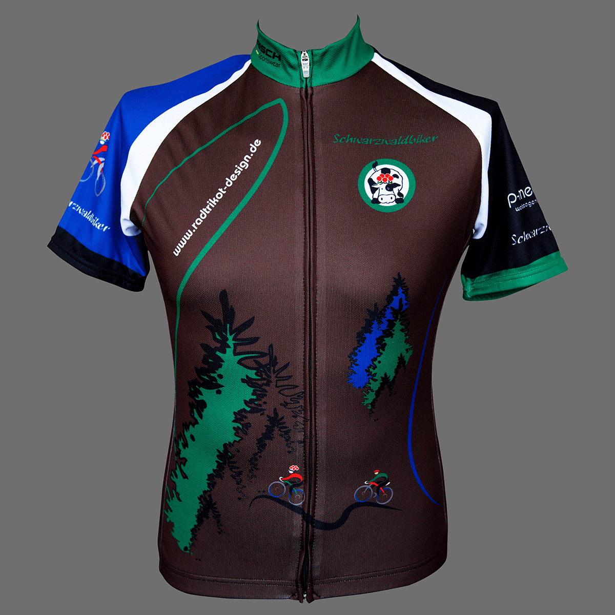 Schwarzwaldbiker-Trikot - Vorne