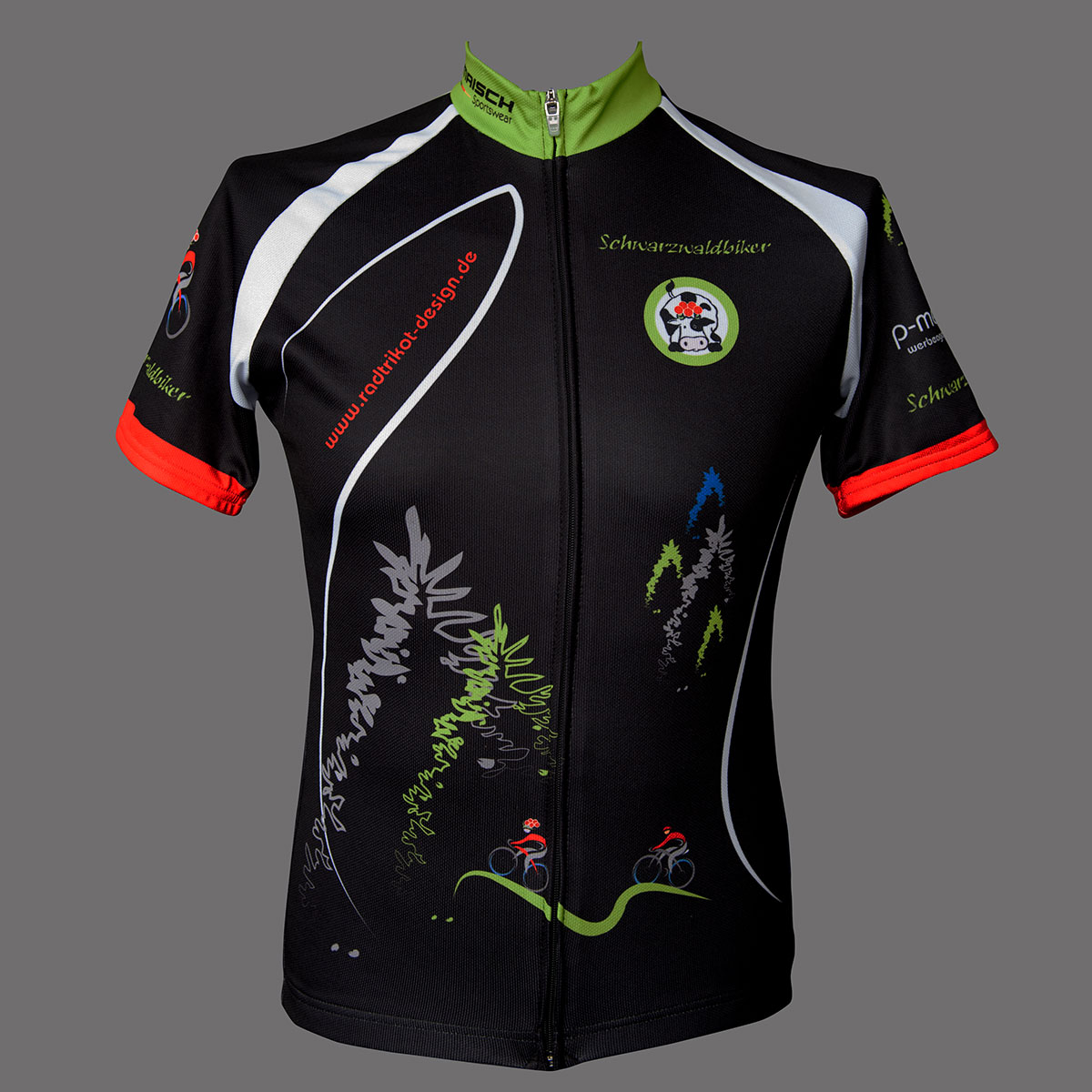 Schwarzwaldbiker-Trikot - Vorne